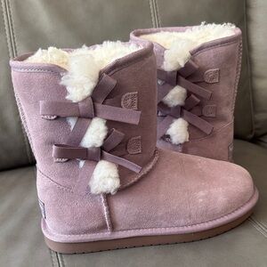 NEW Koolaburra by UGG Kids Boots in Lavender and Cream